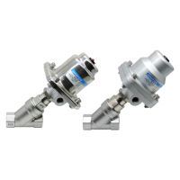 Angle seat valve